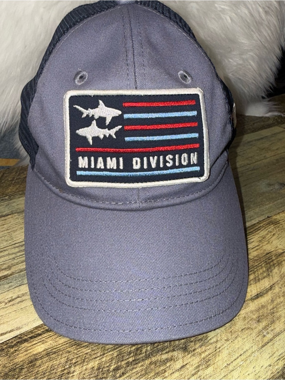 Miami Division Men’s Grey Trucker Hat FBI